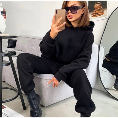 Women's Oversized Hoodie Joggers Lounge Set