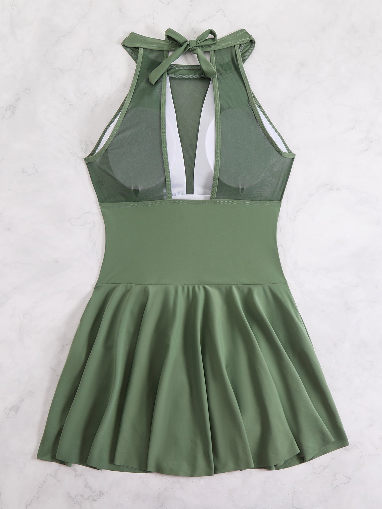 Plus Size Women’s Swimsuit - Stylish, Sexy One-Piece Dress