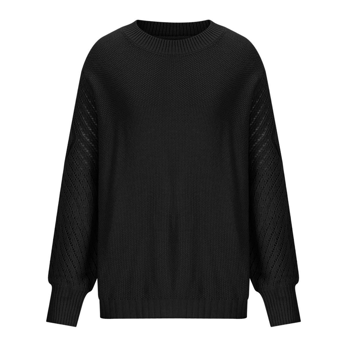 Cozy Chunky Knit Oversized Lantern Sleeve Sweater