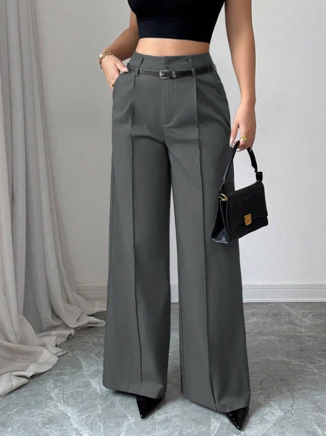 Women's High Waisted Wide Leg Business Casual Dress Pants