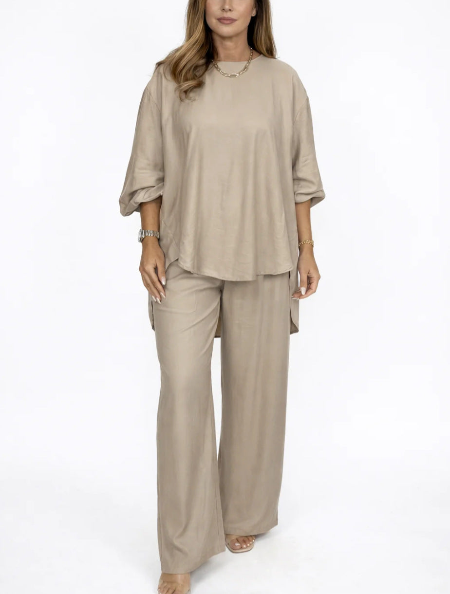 Women's Oversized Lounge Set Casual Matching 2 Piece