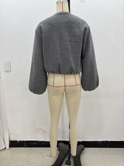 Women's Zip Up Bomber Jacket Casual Streetwear