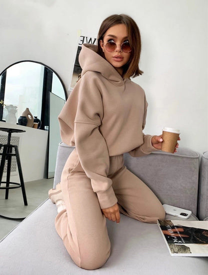 Women's Oversized Hoodie Joggers Lounge Set
