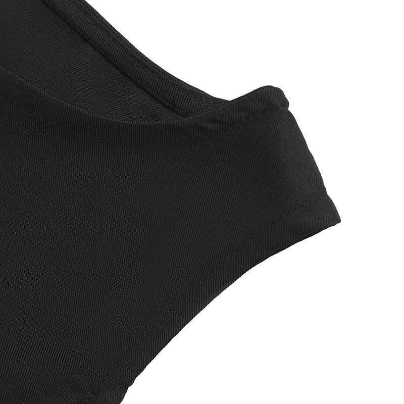 Bow Back Sleeveless Blouse Open Back Elegant Tank Top