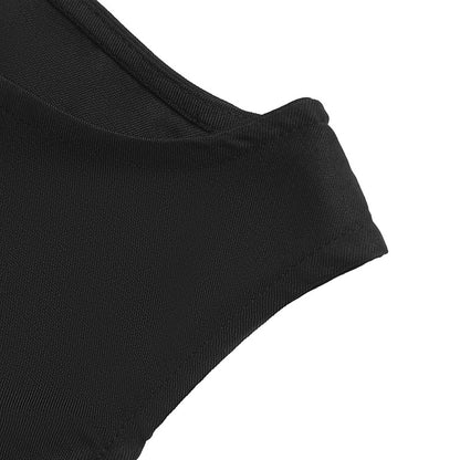 Bow Back Sleeveless Blouse Open Back Elegant Tank Top