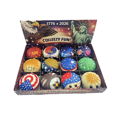 Patriotic 4th July PU Squishy Stress Relief Toy