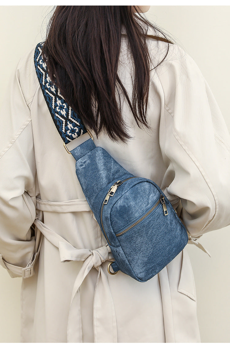 Sling Crossbody Fanny Packs Chest Bag for Work Shopping