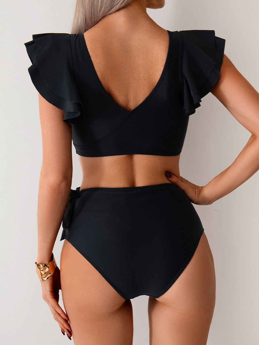 Women’s Bikini Swimsuit - High-Waisted Two-Piece Set