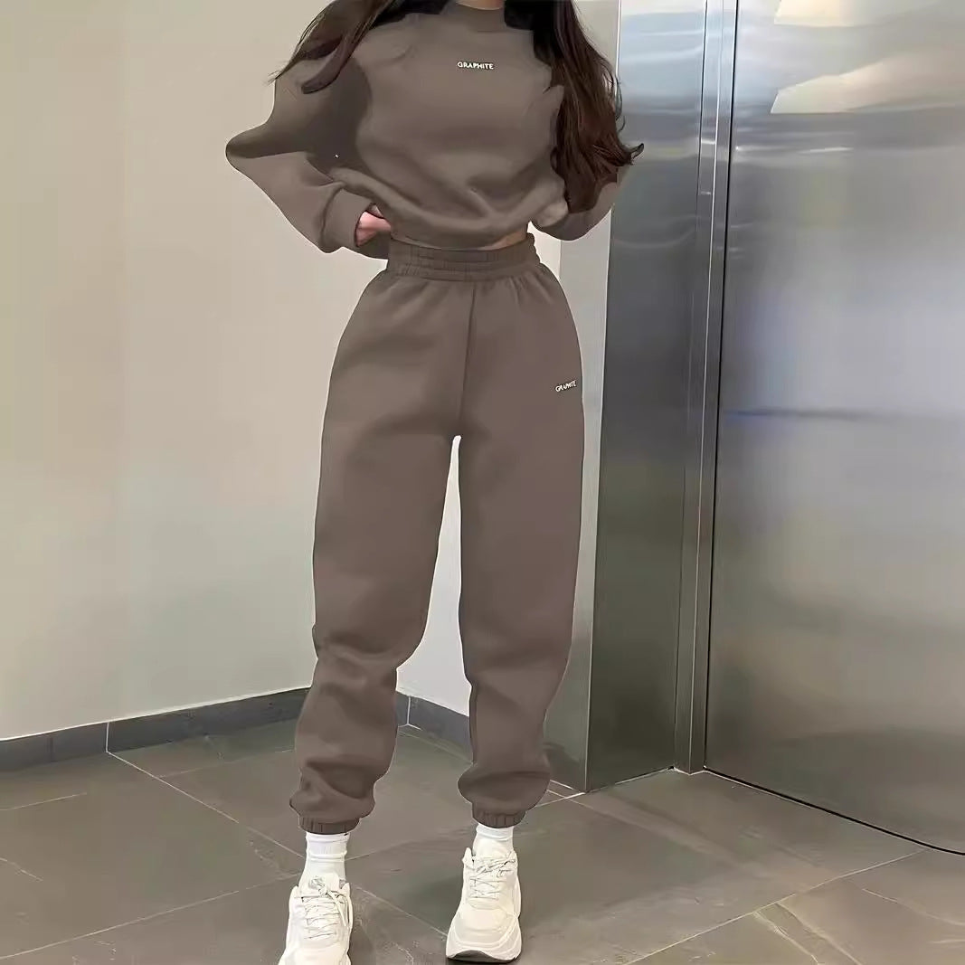 Women's Oversized Sweatshirt Joggers Matching Set