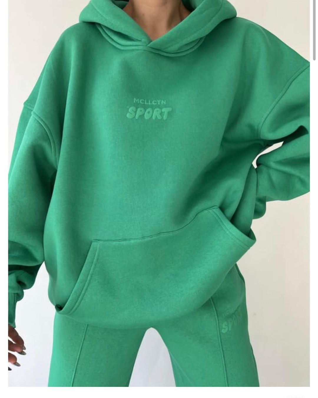 Women's Fleece Lined Graphic Hoodie Sweatpants Set