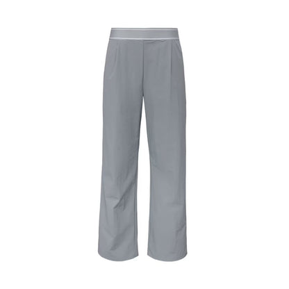 High Waisted Wide Leg Yoga Pants Quick Dry Elastic Waist