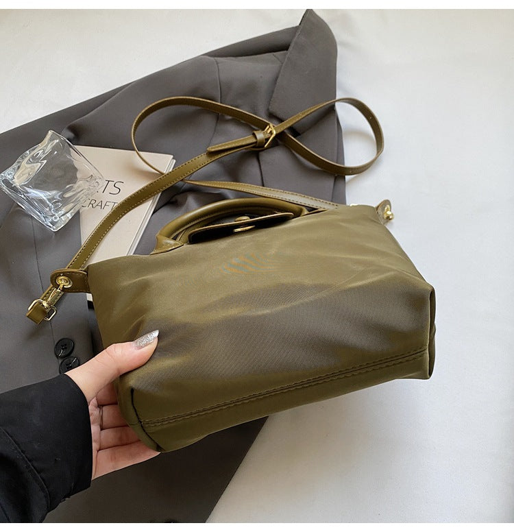 Minimalist Top Handle Crossbody Bag for Women