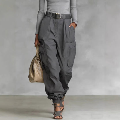 Women's High Waisted Baggy Cargo Pants Wide Leg