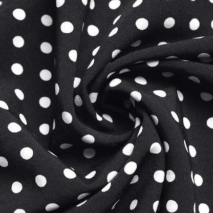 Women’s Polka Dot Sleeveless Maxi Dress Backless Summer
