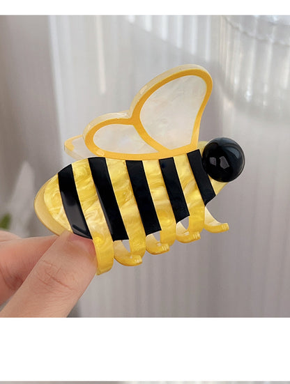 Bee Butterfly Hair Claw Clip Medium Vacation Style