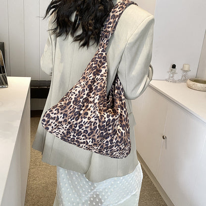 Leopard print ladies handbags Tote bags Shoulder and crossbody bags