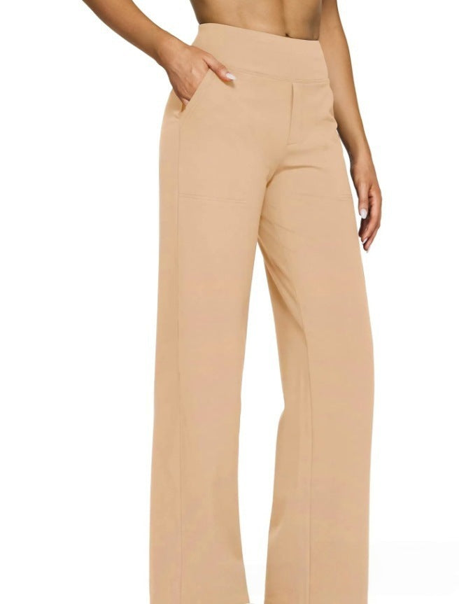 Women's High Waisted Wide Leg Pants with Pockets
