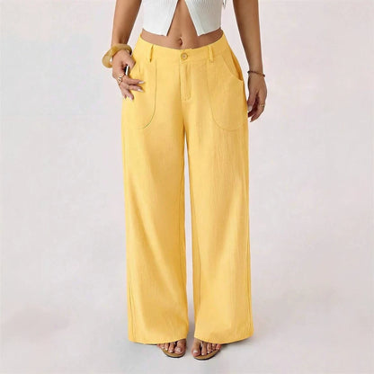 Women's Wide Leg Pants Casual Loose Fit with Pockets