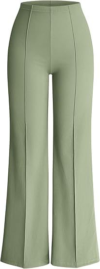 Chic High-Waisted Wide-Leg Pants – Effortless Street Style Trousers