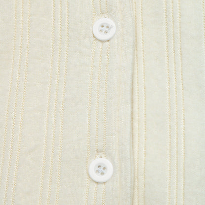 Solid Contrast Trim Sailor Collar Button Midi Dress