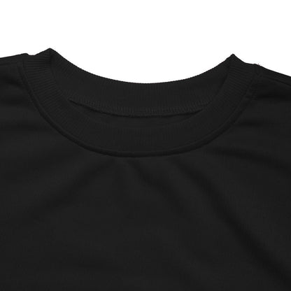 Bow Sleeve Round Neck Long Sleeve Sweatshirt