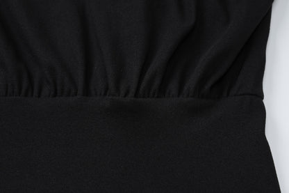 Y2K One Shoulder Long Sleeve Bodycon Mini Dress