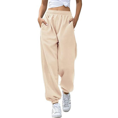 High Waist Loose Fit Sweatpants | Casual Jogger Pants Women