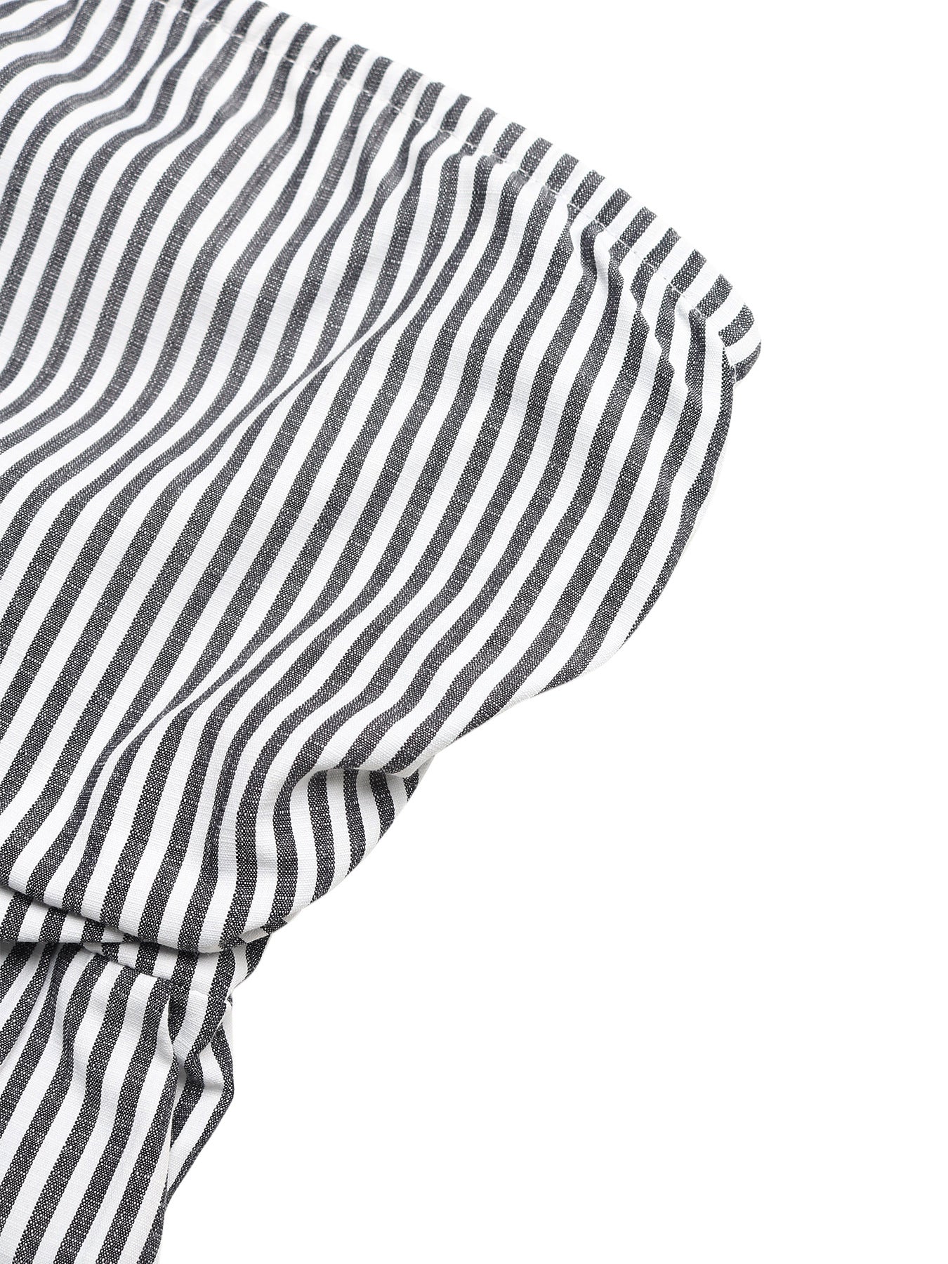 Striped Strapless Wide Leg Jumpsuit Resort Lounge Wear