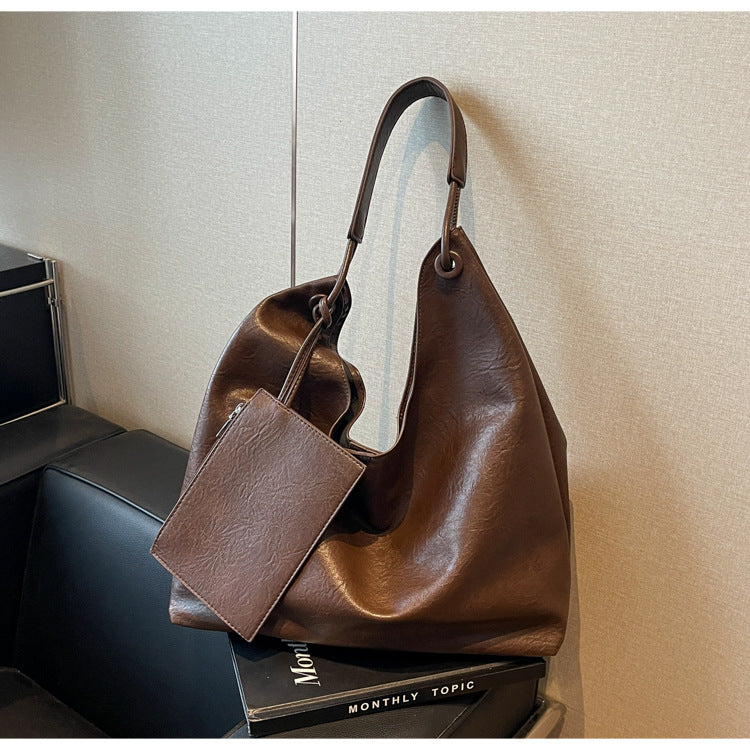 Oversized Slouchy Shoulder Tote Bag for Women