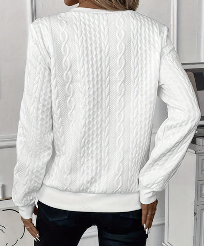 Women's Half Zip Quilted Sweatshirt Casual Pullover