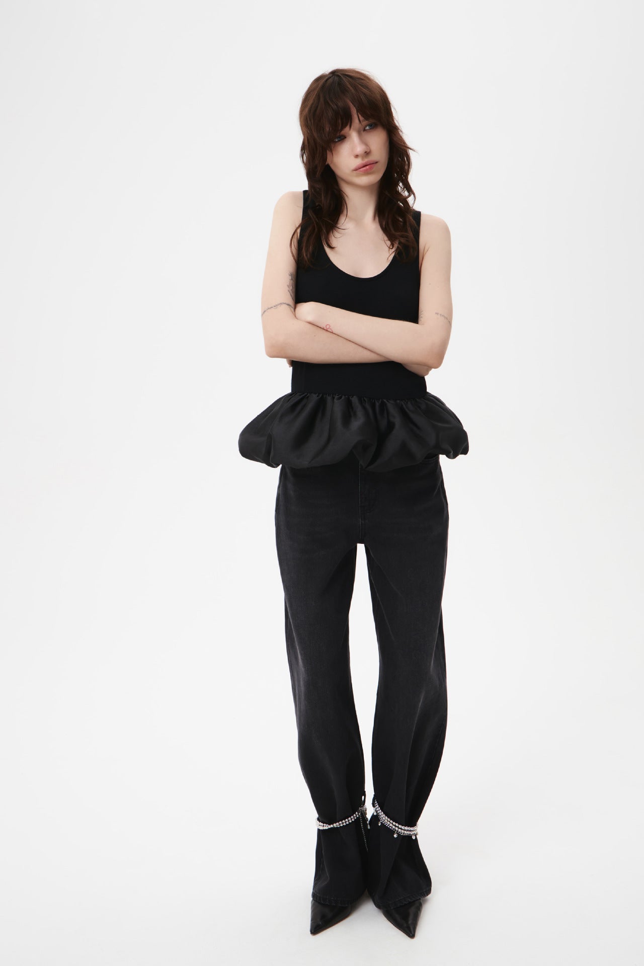 Sexy Modal Bubble Hem Tank Top – European Street Trend