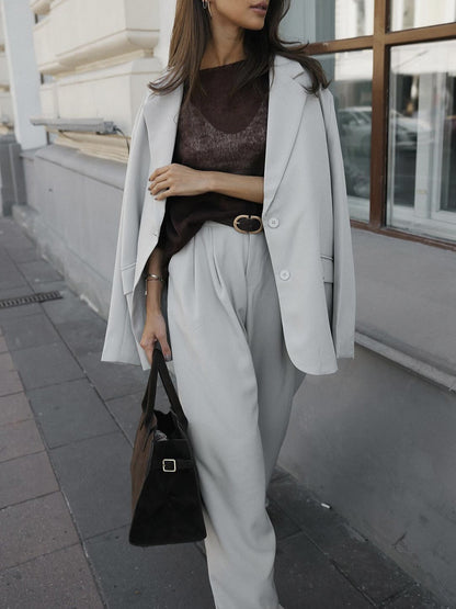Sheer Knit Pullover Sweater Long Sleeve Loose Fit Top