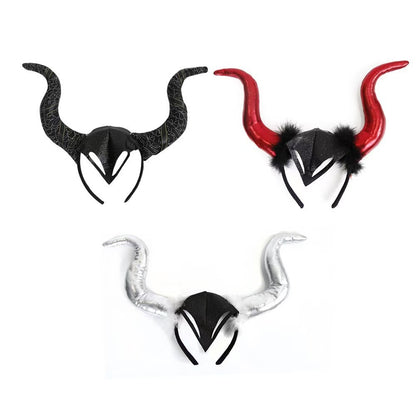Devil Horn Headband for Halloween Costumes and Cosplay