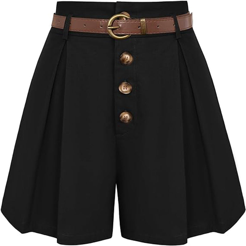Women's High-Waisted A-Line Shorts – Summer Casual Business Shorts