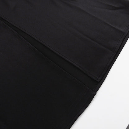 Elegant Satin Long Sleeve Bodycon Maxi Dress