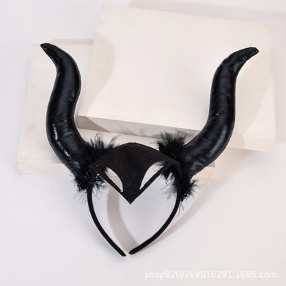 Devil Horn Headband for Halloween Costumes and Cosplay