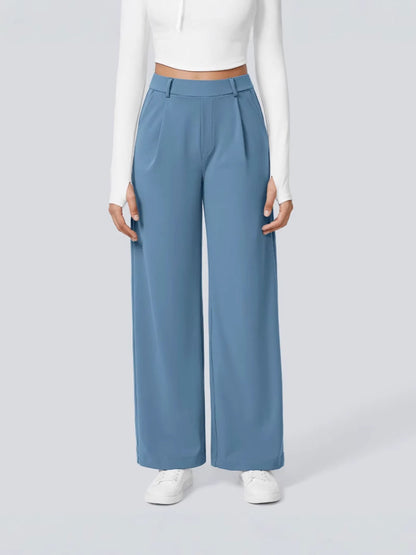 Women's High Waisted Wide Leg Dress Pants Casual