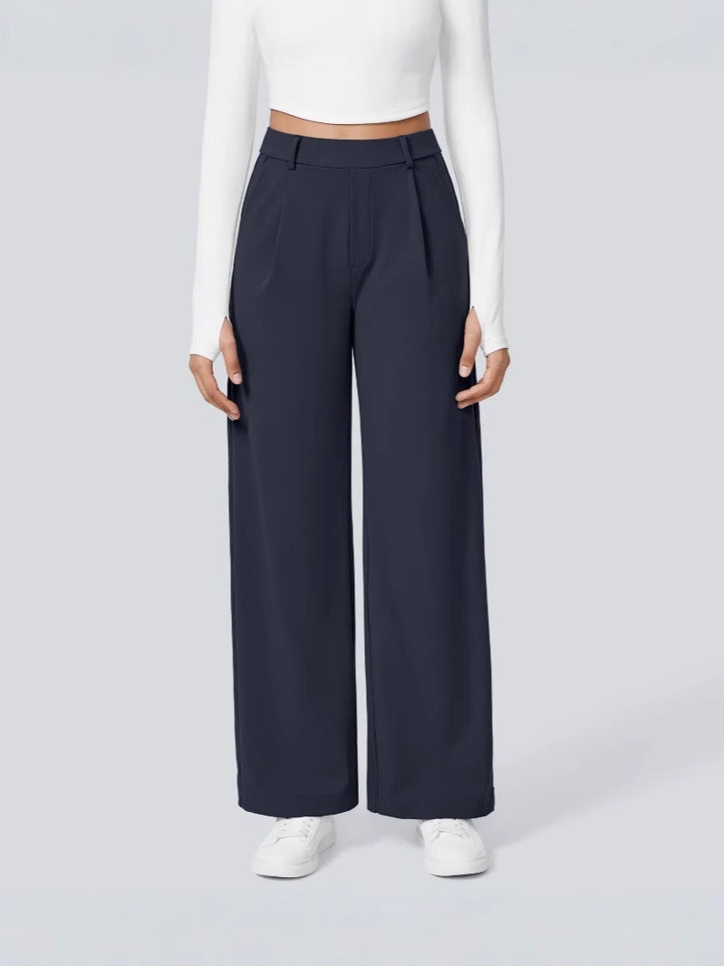 Women's High Waisted Wide Leg Dress Pants Casual