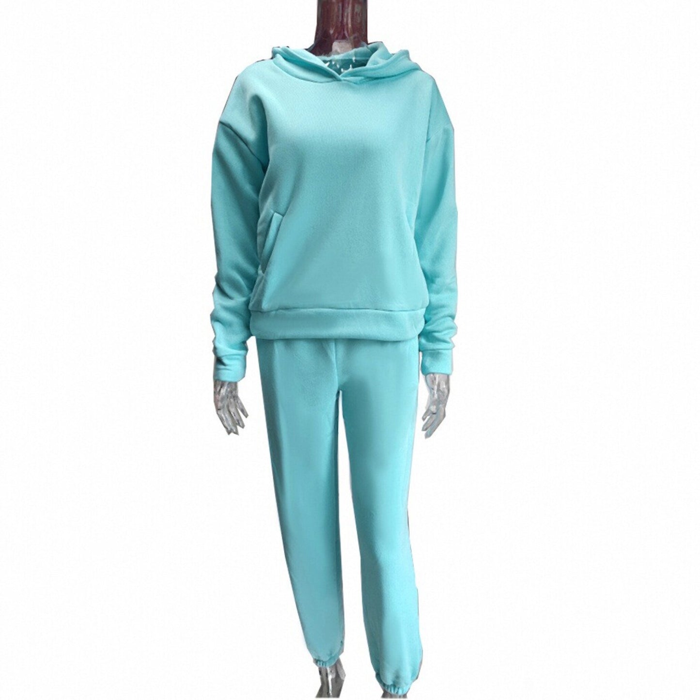 Womens Oversized Hoodie Sweatpants Set Casual Streetwear