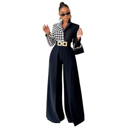 Women's High Waist Wide Leg Pants Flowy Loose Casual