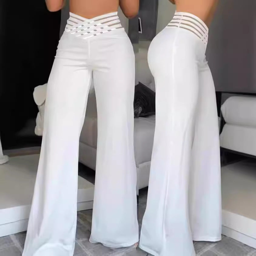 Women's High Waist Flare Yoga Pants Butt Lifting Workout
