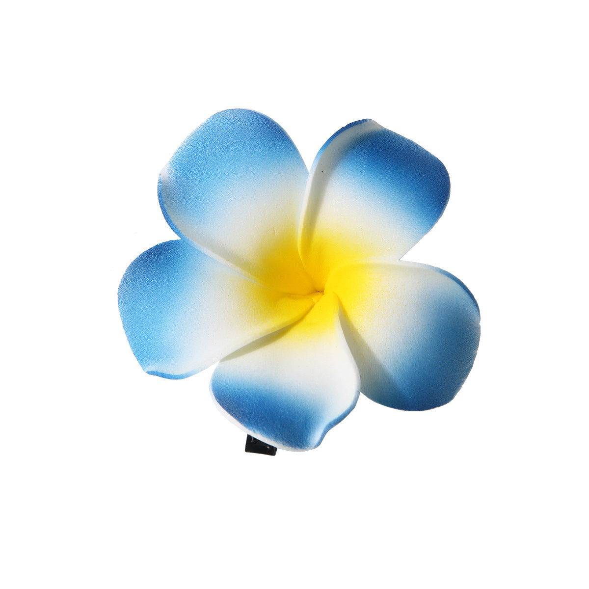 Foam Plumeria Hair Clip Tropical Flower Accessory