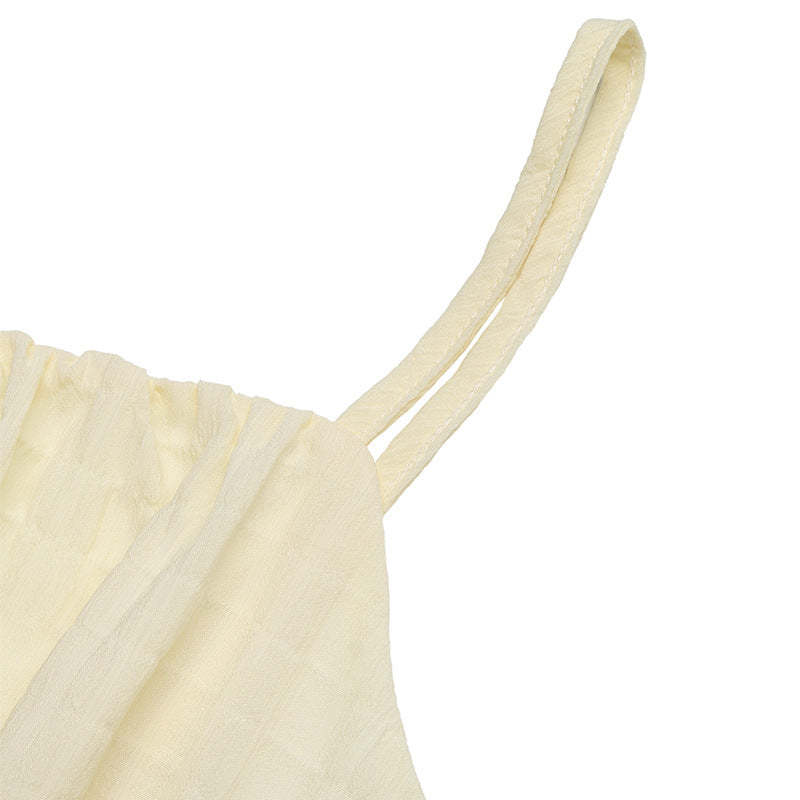 Spaghetti Strap Summer Dress Double-Layer Mini Sundress