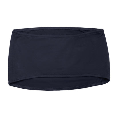 Summer Tube Top Two-Piece Set – Colorblock Lounge Pants