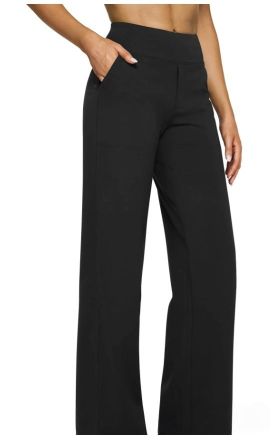 Women's High Waisted Wide Leg Pants with Pockets