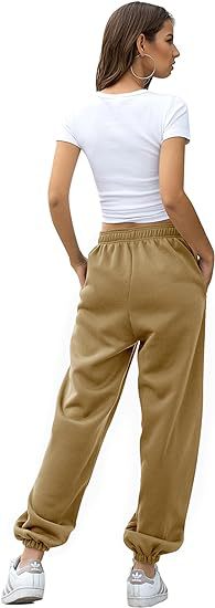 High Waist Loose Fit Sweatpants | Casual Jogger Pants Women