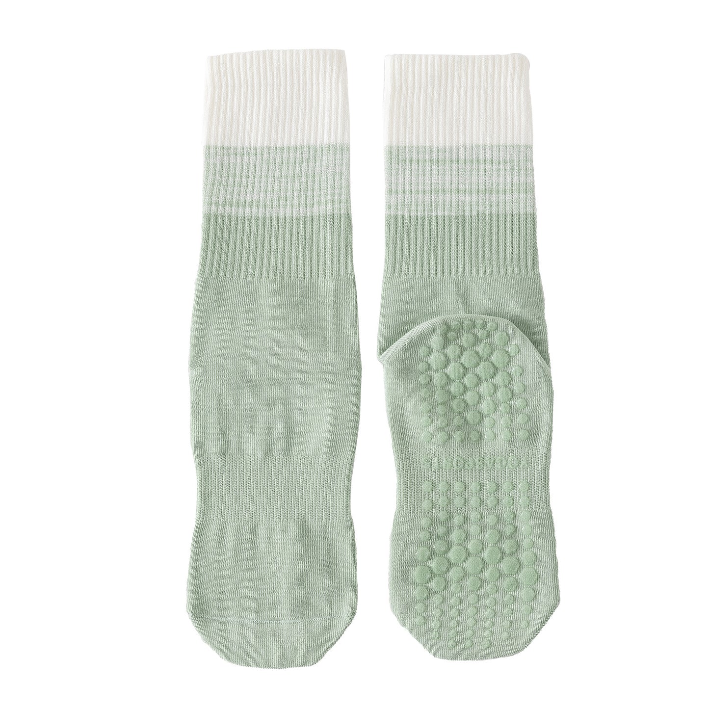 Womens Stripe Grip Pilates Socks Non Slip Yoga Socks