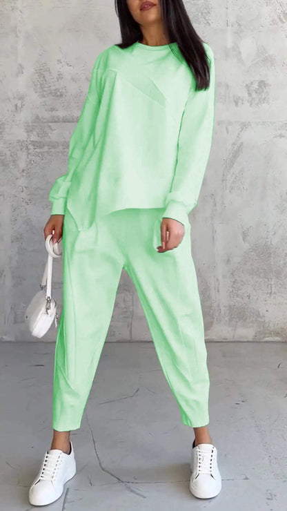 Women's Oversized Sweatshirt & Joggers Matching Set