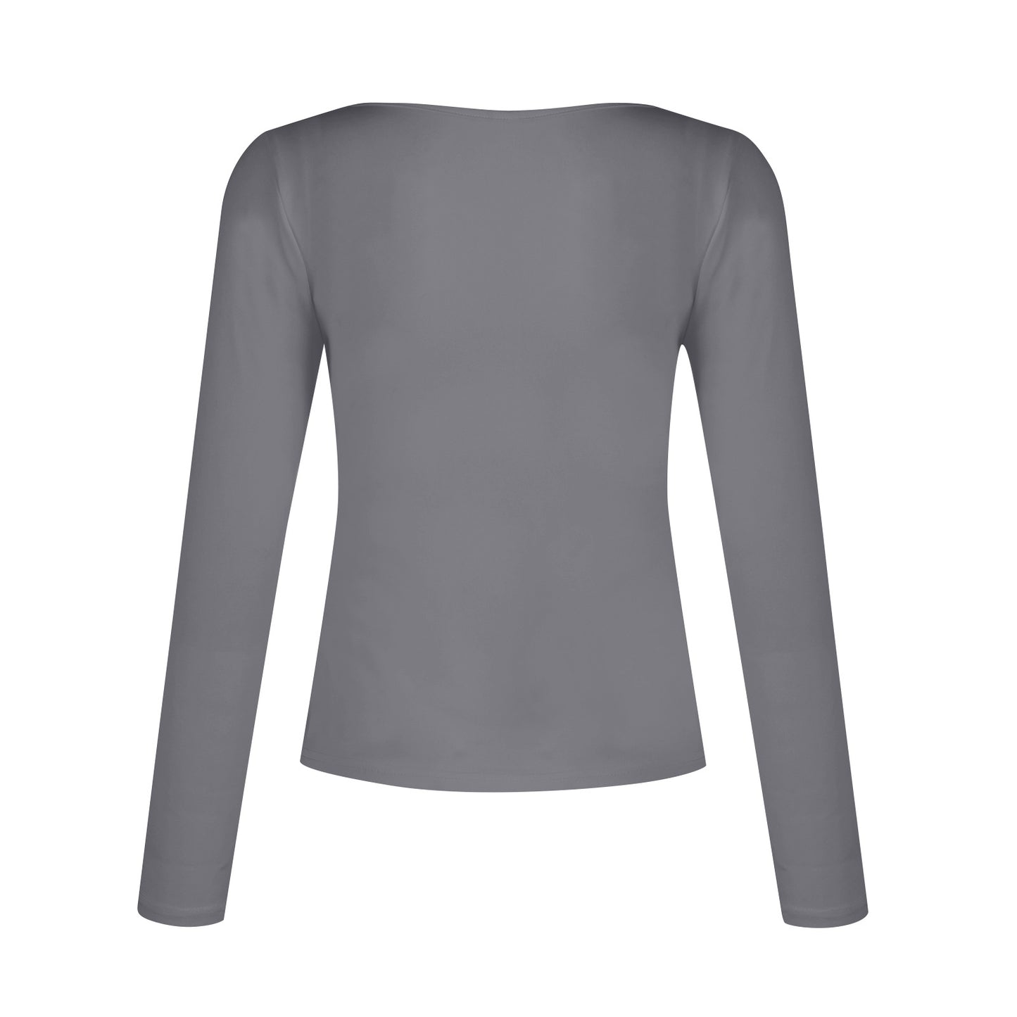 Women's V-Neck Long Sleeve Slim Fit Basic Top