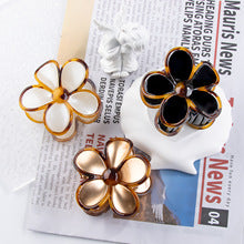 Assorted Christmas Clear Jelly Hair Claw Clips